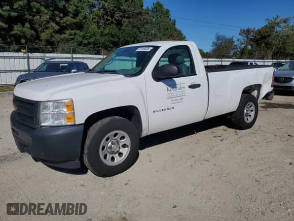 2013 Chevrolet Silverado 1500 Work Truck with VIN 1GCNCPEX8DZ325279, listed as a Copart auction lot 81846035 with 153,751 mi miles and Salvage title. Bid and sale history available at DreamBid. Image 1.