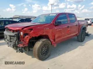 2024 Chevrolet Colorado 4WD Trail Boss с VIN 1GCPTEEK6R1309329, выставлен на аукционе Copart как лот 80756125 с пробегом 12 759 миль миль и Списание • Salvage title. История ставок и продаж доступна на DreamBid. Изображение 1.