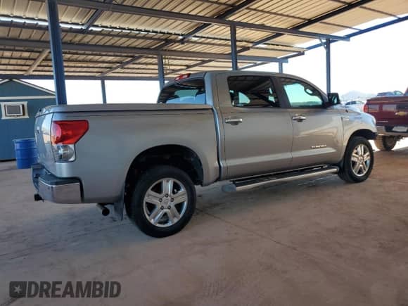2008 Toyota Tundra Limited with VIN 5TFEV581X8X057522, listed as a Copart auction lot 82625225 with 143,500 mi miles and Salvage title. Bid and sale history available at DreamBid. Image 3.