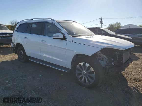 2018 Mercedes-Benz GLS 450 z VIN 4JGDF6EEXJB153297, wystawiony jako Copart lot #85009365 z przebiegiem 119 717 mil mil oraz Szkoda całkowita • Salvage title. Historia ofert i sprzedaży dostępna na DreamBid. Obrazek 4.