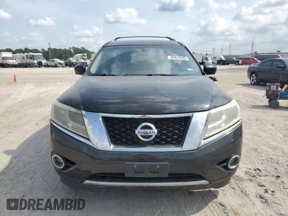 2015 Nissan Pathfinder S z VIN 5N1AR2MN1FC711897, wystawiony jako Copart lot #89810585 z przebiegiem 187 706 mil mil oraz Czysty tytuł • Clean title. Historia ofert i sprzedaży dostępna na DreamBid. Obrazek 5.