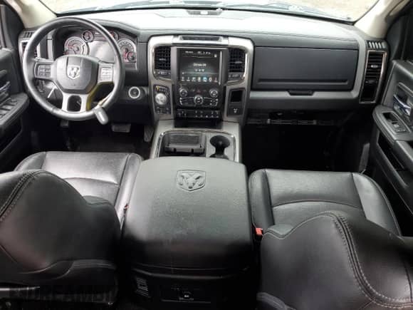 2016 Ram 1500 Sport with VIN 1C6RR7UT5GS138620, listed as a Copart auction lot 53317615 with 53,067 mi miles and Salvage title. Bid and sale history available at DreamBid. Image 8.