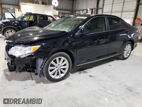 2012 Toyota Camry SE with VIN 4T1BK1FK7CU505561, listed as a Copart auction lot 80936045 with 86,366 mi miles and Salvage title. Bid and sale history available at DreamBid. Image 1.