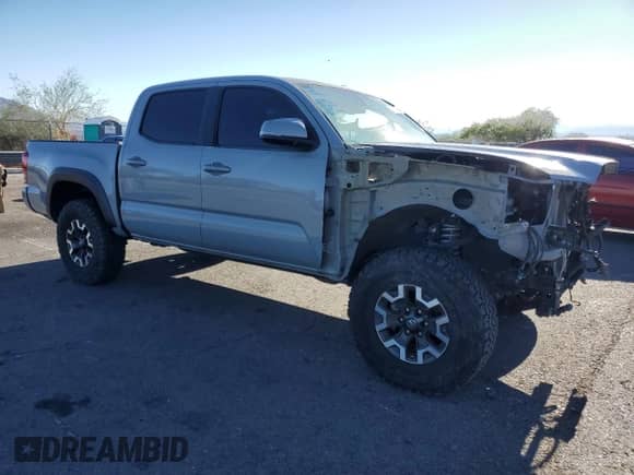 2018 Toyota Tacoma SR with VIN 3TMCZ5AN1JM160266, listed as a Copart auction lot 85356485 with 55,759 mi miles and Salvage title. Bid and sale history available at DreamBid. Image 4.