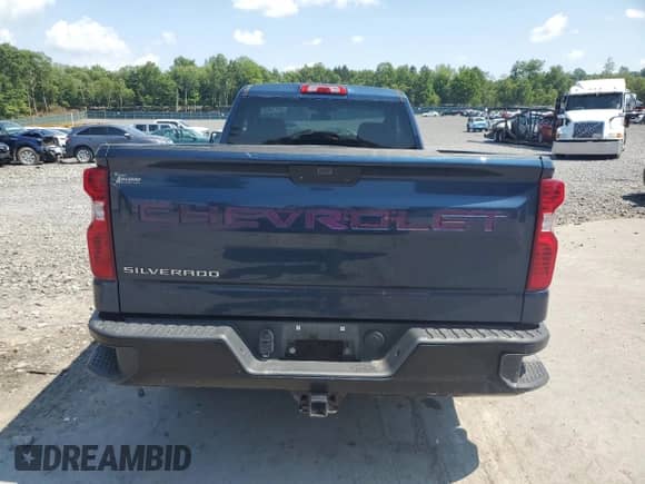2019 Chevrolet Silverado 1500 Work Truck z VIN 3GCNYAEH0KG290466, wystawiony jako Copart lot #65775955 z przebiegiem 46 864 mil mil oraz Szkoda całkowita • Salvage title. Historia ofert i sprzedaży dostępna na DreamBid. Obrazek 6.