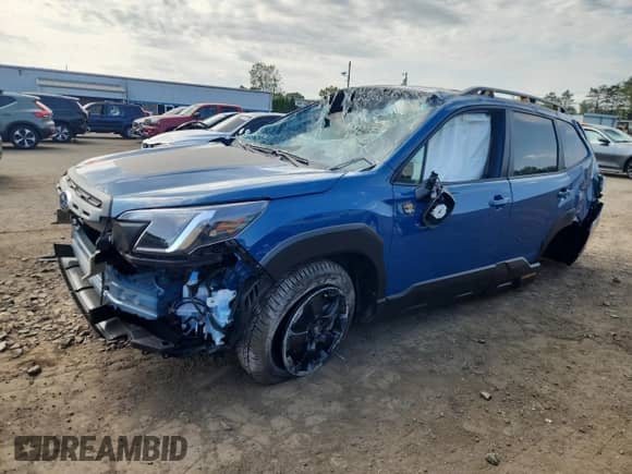 2024 Subaru Forester Wilderness with VIN JF2SKAJC6RH523363, listed as a Copart auction lot 67055535 with 6,765 mi miles and Salvage title. Bid and sale history available at DreamBid. Image 1.