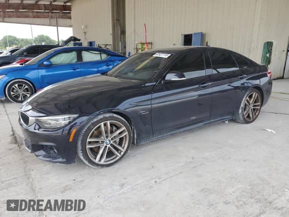 2018 BMW 4 Series 440i с VIN WBA4J5C53JBF06379, выставлен на аукционе Copart как лот 62427115 с пробегом 68 470 миль миль и Списание • Salvage title. История ставок и продаж доступна на DreamBid. Изображение 1.