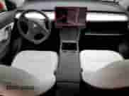 2021 Tesla Model Y Long Range with VIN 5YJYGAEE2MF215721, listed as a Copart auction lot 84570055 with 42,763 mi miles and Salvage title. Bid and sale history available at DreamBid. Image 8.