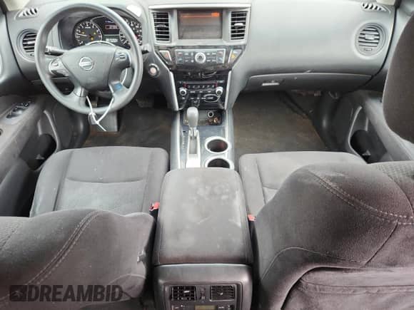 2014 Nissan Pathfinder Platinum with VIN 5N1AR2MNXEC692667, listed as a Copart auction lot 85509985 with 161,602 mi miles and Salvage title. Bid and sale history available at DreamBid. Image 8.