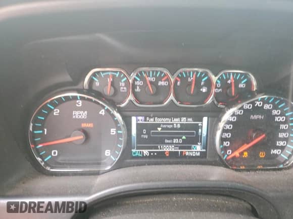 2016 Chevrolet Silverado 1500 LT with VIN 3GCUKREC4GG174484, listed as a Copart auction lot 67702595 with 110,030 mi miles and Salvage title. Bid and sale history available at DreamBid. Image 9.