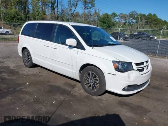 2017 Dodge Grand Caravan GT z VIN 2C4RDGEG3HR639114, wystawiony jako IAAI lot #43288589 z przebiegiem 166 905 mil mil oraz . Historia ofert i sprzedaży dostępna na DreamBid. Obrazek 1.
