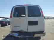 2020 Chevrolet Express Passenger LT with VIN 1GAZGPFG2L1142907, listed as a Copart auction lot 61597535 with 105,182 mi miles and Salvage title. Bid and sale history available at DreamBid. Image 6.