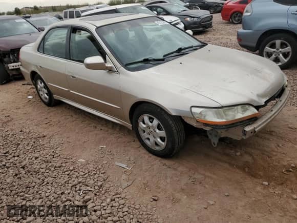 2002 Honda Accord EX with VIN JHMCG66062C020482, listed as a Copart auction lot 45125885 with 157,108 mi miles and Salvage title. Bid and sale history available at DreamBid. Image 4.