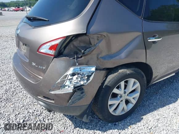 2012 Nissan Murano SL with VIN JN8AZ1MW9CW221522, listed as a IAAI auction lot 42775488 with 202,000 mi miles and . Bid and sale history available at DreamBid. Image 12.