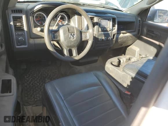 2022 Ram 1500 Tradesman with VIN 3C6JR6DT4NG172334, listed as a Copart auction lot 76607314 with 73,952 mi miles and Salvage title. Bid and sale history available at DreamBid. Image 8.