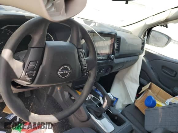 2024 Nissan Frontier S with VIN 1N6ED1CL7RN645229, listed as a Copart auction lot 60230155 with 51,679 mi miles and Salvage title. Bid and sale history available at DreamBid. Image 8.