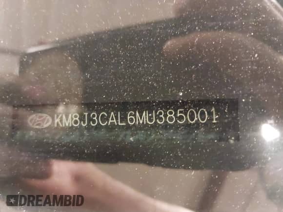 2021 Hyundai Tucson Limited with VIN KM8J3CAL6MU385001, listed as a IAAI auction lot 42230850 with 30,439 mi miles and . Bid and sale history available at DreamBid. Image 9.