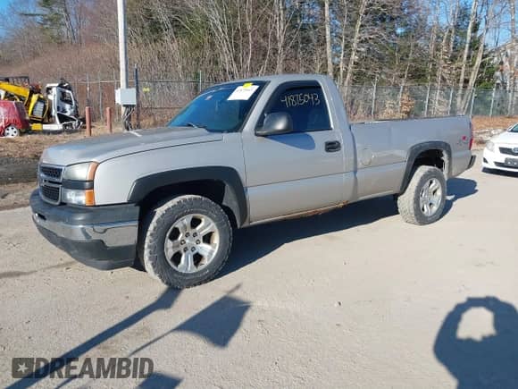 2006 Chevrolet Silverado 1500 Work Truck с VIN 3GCEK14VX6G180393, выставлен на аукционе IAAI как лот 41875043 с пробегом 107 441 миль миль и . История ставок и продаж доступна на DreamBid. Изображение 2.