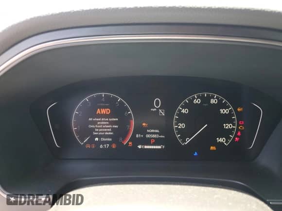 2024 Honda Pilot TrailSport with VIN 5FNYG1H61RB038185, listed as a Copart auction lot 62946615 with 5,883 mi miles and Salvage title. Bid and sale history available at DreamBid. Image 9.