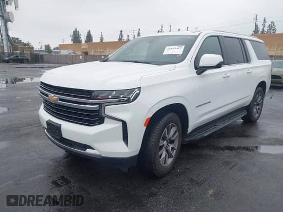 2021 Chevrolet Suburban LT с VIN 1GNSCCKD2MR150654, выставлен на аукционе IAAI как лот 41529412 с пробегом 36 479 миль миль и . История ставок и продаж доступна на DreamBid. Изображение 2.