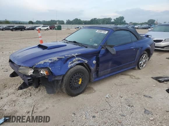 2004 Ford Mustang Deluxe с VIN 1FAFP444X4F107575, выставлен на аукционе Copart как лот 60908705 с пробегом 148 467 миль миль и Списание • Salvage title. История ставок и продаж доступна на DreamBid. Изображение 1.