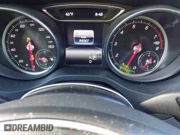 2018 Mercedes-Benz CLA 250 with VIN WDDSJ4GB3JN592444, listed as a IAAI auction lot 43466764 with 94,347 mi miles and . Bid and sale history available at DreamBid. Image 7.
