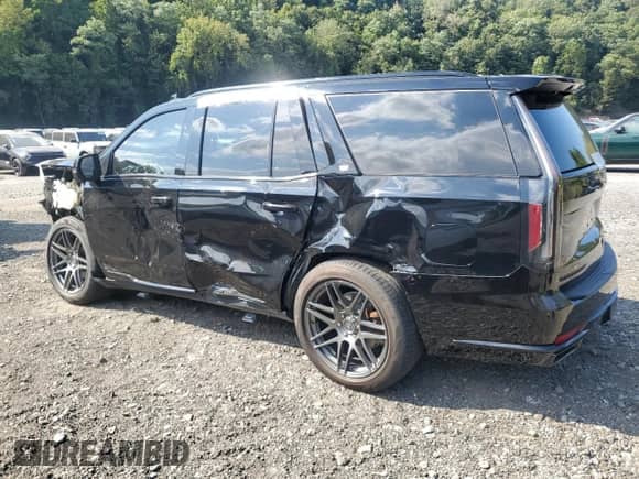 2023 Cadillac Escalade 4WD Sport Platinum z VIN 1GYS4GKL7PR537459, wystawiony jako Copart lot #71769395 z przebiegiem 38 087 mil mil oraz Szkoda całkowita • Salvage title. Historia ofert i sprzedaży dostępna na DreamBid. Obrazek 2.