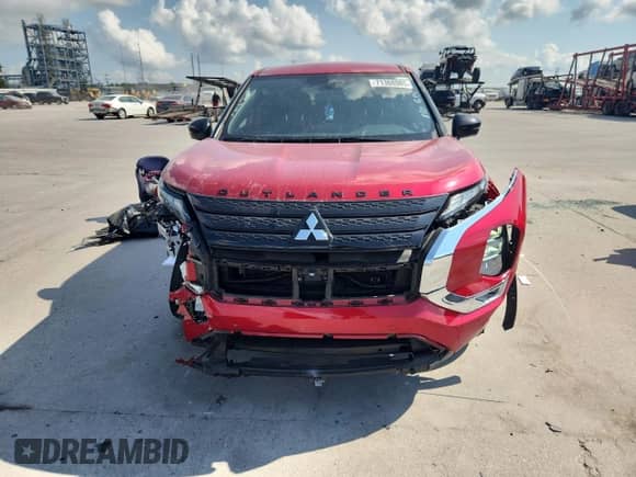 2023 Mitsubishi Outlander SE with VIN JA4J3UA84PZ042517, listed as a Copart auction lot 71360985 with 61,192 mi miles and Salvage title. Bid and sale history available at DreamBid. Image 5.