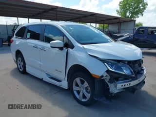 2020 Honda Odyssey EX-L с VIN 5FNRL6H77LB021095, выставлен на аукционе IAAI как лот 42581910 с пробегом 50 608 миль миль и . История ставок и продаж доступна на DreamBid. Изображение 1.
