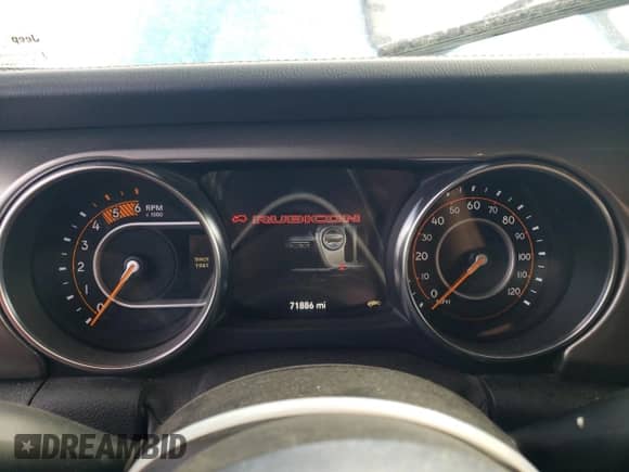 2021 Jeep Wrangler Unlimited Sahara High Altitude with VIN 1C4HJXEM3MW770622, listed as a Copart auction lot 76144874 with 71,886 mi miles and Salvage title. Bid and sale history available at DreamBid. Image 9.