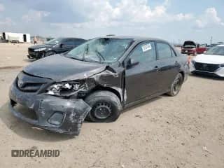 2011 Toyota Corolla L with VIN 2T1BU4EE1BC551667, listed as a Copart auction lot 81247445 with Not provided miles and Salvage title. Bid and sale history available at DreamBid. Image 1.