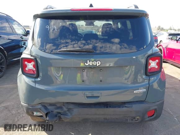 2018 Jeep Renegade Latitude with VIN ZACCJABB4JPH27118, listed as a IAAI auction lot 43283714 with 91,236 mi miles and . Bid and sale history available at DreamBid. Image 16.