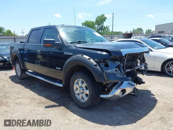 2013 Ford F-150 Lariat with VIN 1FTFW1ET9DKE25809, listed as a IAAI auction lot 42531919 with 247,445 mi miles and . Bid and sale history available at DreamBid. Image 1.