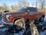 2024 Chevrolet Silverado 3500HD LTZ with VIN 1GC4YUEYXRF318878, listed as a Copart auction lot 42762255 with 3,837 mi miles and Salvage title. Bid and sale history available at DreamBid. Image 1.