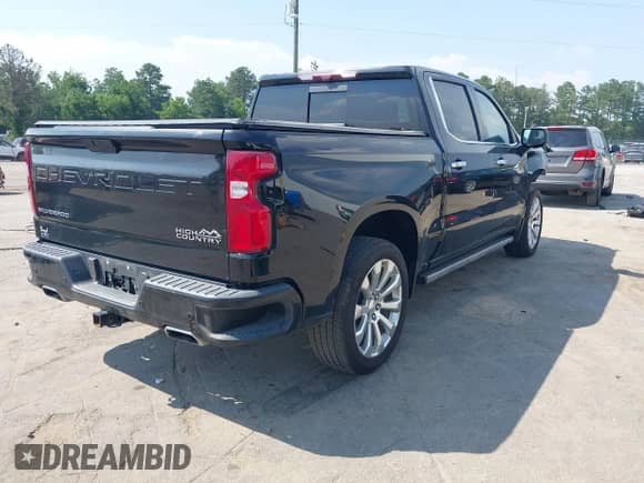 2022 Chevrolet Silverado 1500 High Country с VIN 3GCUYHEL3NG120843, выставлен на аукционе IAAI как лот 42545968 с пробегом 76 282 миль миль и . История ставок и продаж доступна на DreamBid. Изображение 4.