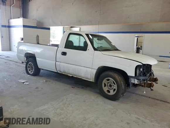 2004 GMC Sierra 1500 Work Truck with VIN 1GTEC14X64Z192407, listed as a Copart auction lot 61765465 with Not provided miles and Clean title. Bid and sale history available at DreamBid. Image 4.