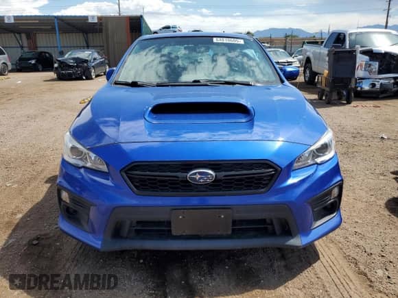 2021 Subaru WRX with VIN JF1VA1A60M9815253, listed as a Copart auction lot 64010605 with 61,865 mi miles and Salvage title. Bid and sale history available at DreamBid. Image 5.