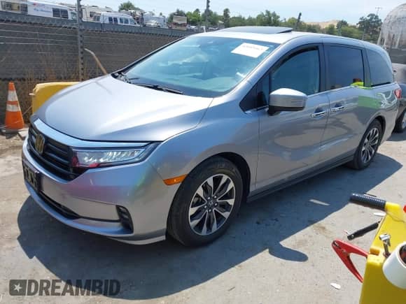 2024 Honda Odyssey EX-L с VIN 5FNRL6H68RB004838, выставлен на аукционе IAAI как лот 42685463 с пробегом 38 917 миль миль и . История ставок и продаж доступна на DreamBid. Изображение 17.