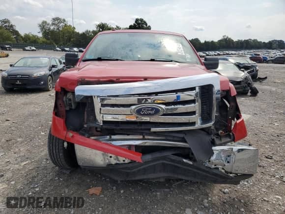 2010 Ford F-150 XL with VIN 1FTEX1C87AFC69832, listed as a Copart auction lot 81274675 with 103,595 mi miles and Salvage title. Bid and sale history available at DreamBid. Image 5.