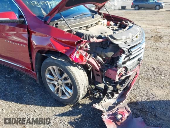 2018 Chevrolet Traverse High Country z VIN 1GNEVKKW1JJ119649, wystawiony jako IAAI lot #43493042 z przebiegiem 92 101 mil mil oraz . Historia ofert i sprzedaży dostępna na DreamBid. Obrazek 16.