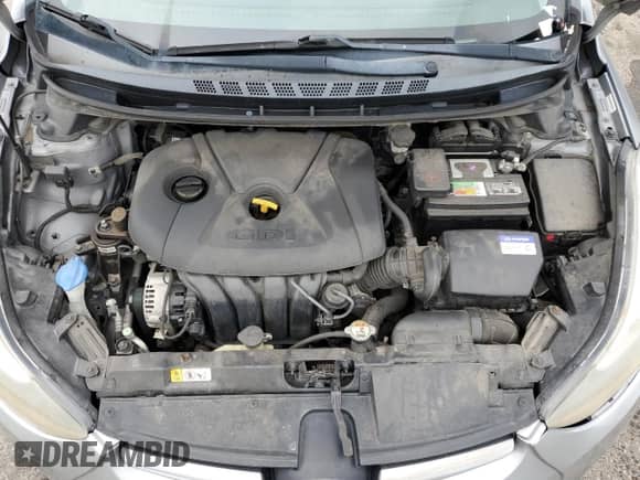 2015 Hyundai Elantra Sport with VIN KMHDH4AH9FU370849, listed as a Copart auction lot 71015235 with 165,554 mi miles and Salvage title. Bid and sale history available at DreamBid. Image 11.