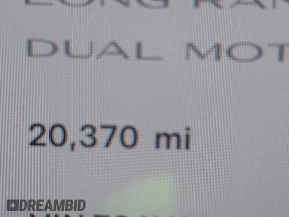 2023 Tesla Model Y Long Range with VIN 7SAYGDEE6PA078790, listed as a IAAI auction lot 43261075 with 20,370 mi miles and . Bid and sale history available at DreamBid. Image 16.