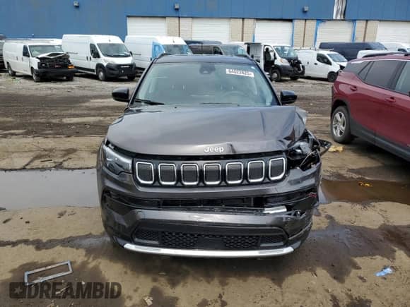 2022 Jeep Compass (RED) Edition with VIN 3C4NJDCB0NT194899, listed as a Copart auction lot 64022825 with 26,556 mi miles and Salvage title. Bid and sale history available at DreamBid. Image 5.