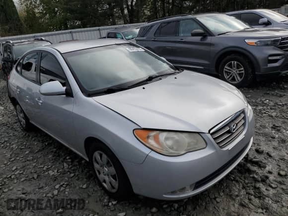 2008 Hyundai Elantra GLS with VIN KMHDU46D78U357439, listed as a Copart auction lot 86459455 with 174,319 mi miles and Salvage title. Bid and sale history available at DreamBid. Image 4.