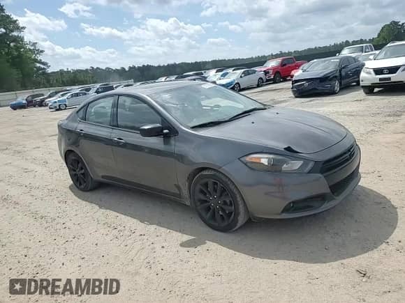 2016 Dodge Dart SXT Sport Blacktop with VIN 1C3CDFFA6GD818747, listed as a Copart auction lot 51972665 with 99,764 mi miles and Salvage title. Bid and sale history available at DreamBid. Image 10.