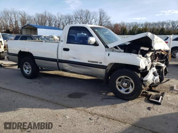 1995 Dodge 1500 with VIN 1B7HC16Y3SS381914, listed as a Copart auction lot 87397924 with 247,953 mi miles and Salvage title. Bid and sale history available at DreamBid. Image 4.