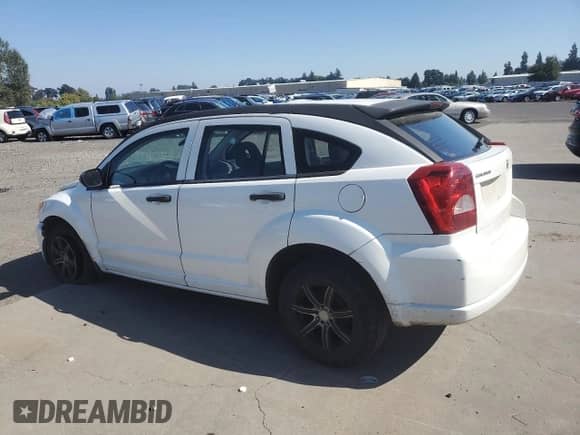 2007 Dodge Caliber with VIN 1B3HB28B07D534702, listed as a Copart auction lot 80118255 with 222,030 mi miles and Salvage title. Bid and sale history available at DreamBid. Image 2.