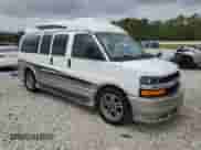 2005 Chevrolet Express Cargo YF7 Upfitter with VIN 1GBFG15T251254507, listed as a Copart auction lot 54496625 with 162,700 mi miles and Salvage title. Bid and sale history available at DreamBid. Image 4.