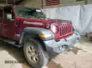 2021 Jeep Wrangler Unlimited Sport Altitude with VIN 1C4HJXDN2MW558837, listed as a Copart auction lot 84416805 with 50,128 mi miles and Salvage title. Bid and sale history available at DreamBid. Image 14.