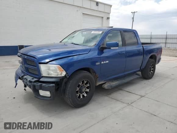 2010 Dodge 1500 Sport с VIN 1D7RV1CT9AS222147, выставлен на аукционе Copart как лот 65054595 с пробегом 258 069 миль миль и Списание • Salvage title. История ставок и продаж доступна на DreamBid. Изображение 1.